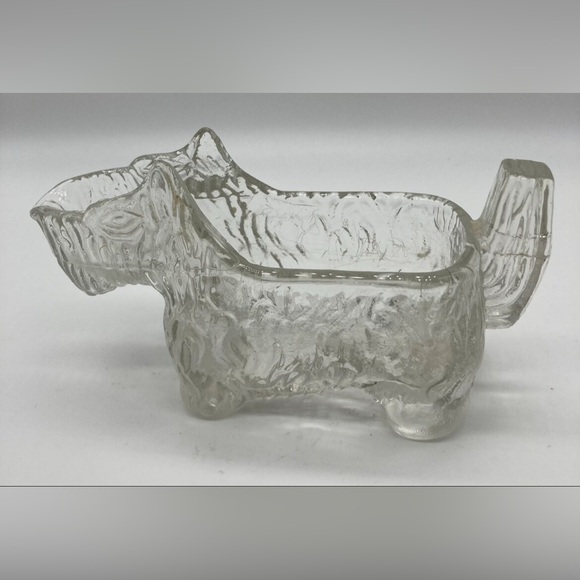 Vintage L. E. Smith Scottish Terrier “Scottie” Depression Glass Candy Dish - Picture 1 of 5